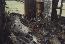 Bauwagenbrand am 27.12.1989