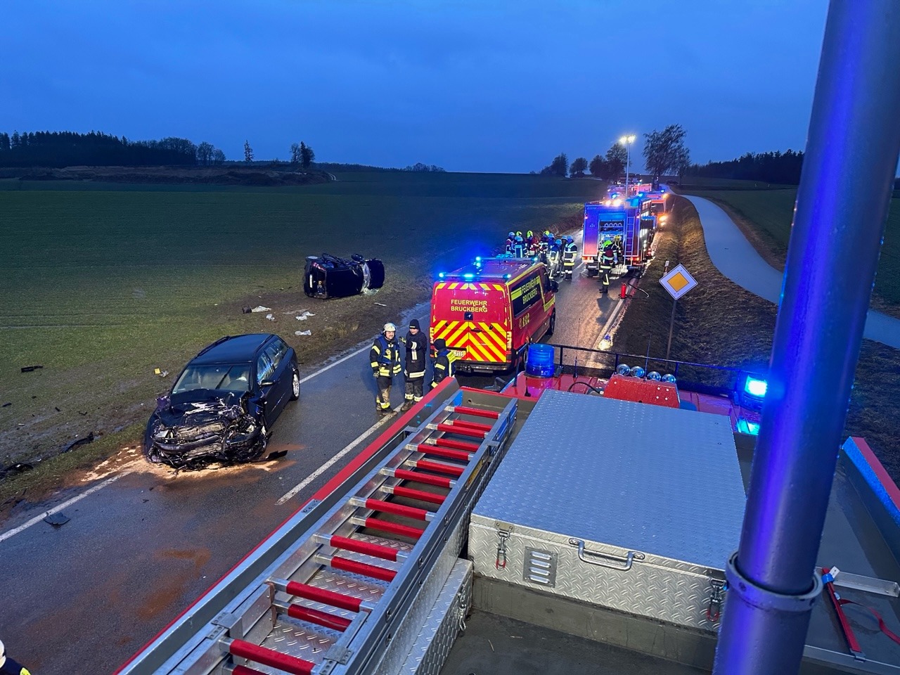 02.02.2022: Verkehrsunfall bei Gammelsdorf